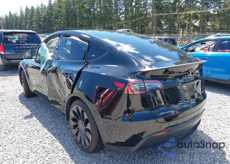 2023 Tesla Model Y Performance Dual Motor All-Wheel Drive из США, поврежденный, VIN 7SAYGDEF9PF905791